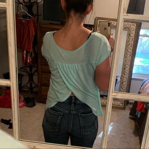Butterfly back American Eagle top
